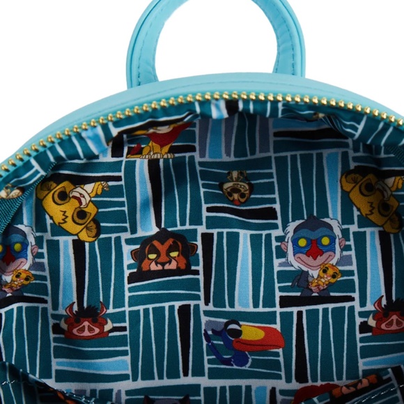 Loungefly Funko Pop The Lion King Pride Rock Mini Backpack and Wallet - Picture 6 of 7